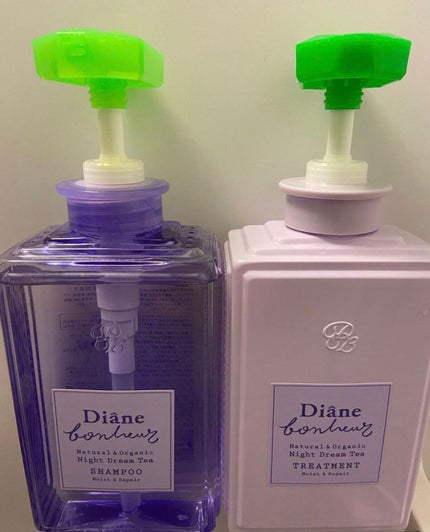 ダイアンボヌール モイスト&リペア シャンプー/トリートメント ナイトドリームティーの香り/ダイアン/市販シャンプーを使ったクチコミ(1枚目)