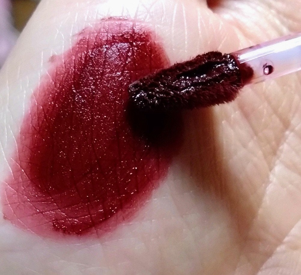 ミルクティーベルベットティント/rom&nd/リップティントを使ったクチコミ(2枚目)