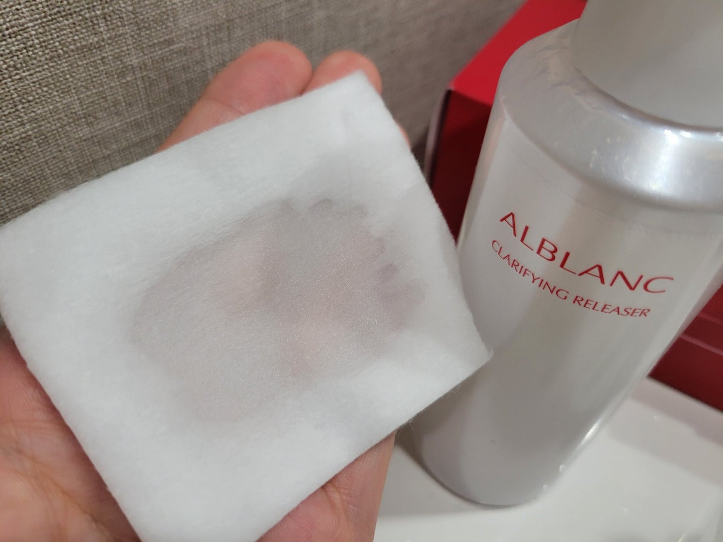 クラリファイイング リリーサー/ALBLANC/クレンジングウォーターを使ったクチコミ(2枚目)