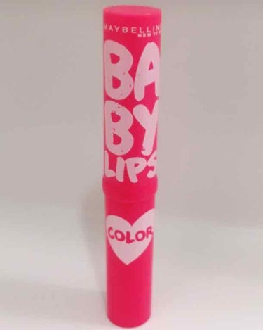 リップクリーム カラー BABY LIPS/MAYBELLINE NEW YORK/リップケア・リップクリームを使ったクチコミ（1枚目）