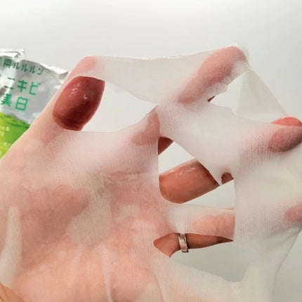 薬用ルルルン 美白アクネ/ルルルン/シートマスク・パックを使ったクチコミ(5枚目)