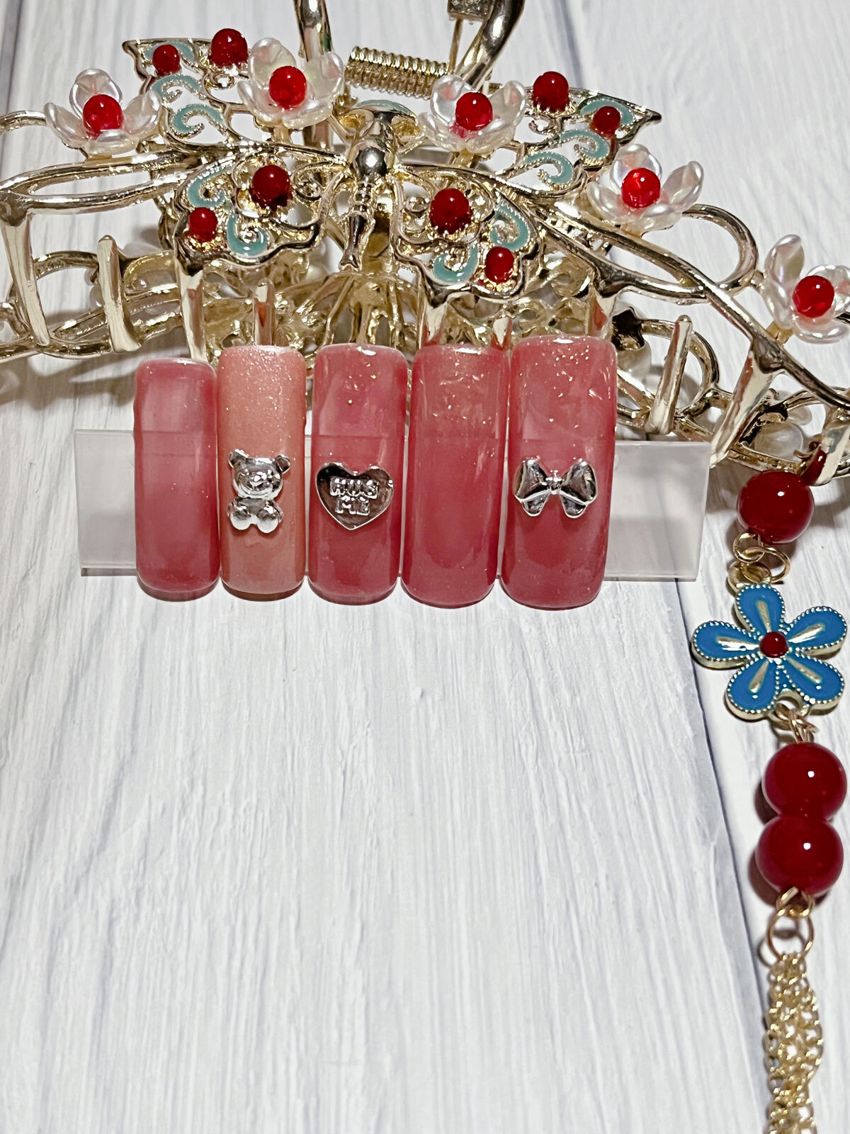 ネイルパーツ/セリア/ネイルチップ・パーツを使ったクチコミ（1枚目）