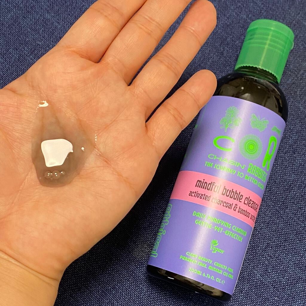 Mindful Bubble Cleanse/CHASIN'RABBITS/その他洗顔料を使ったクチコミ(4枚目)