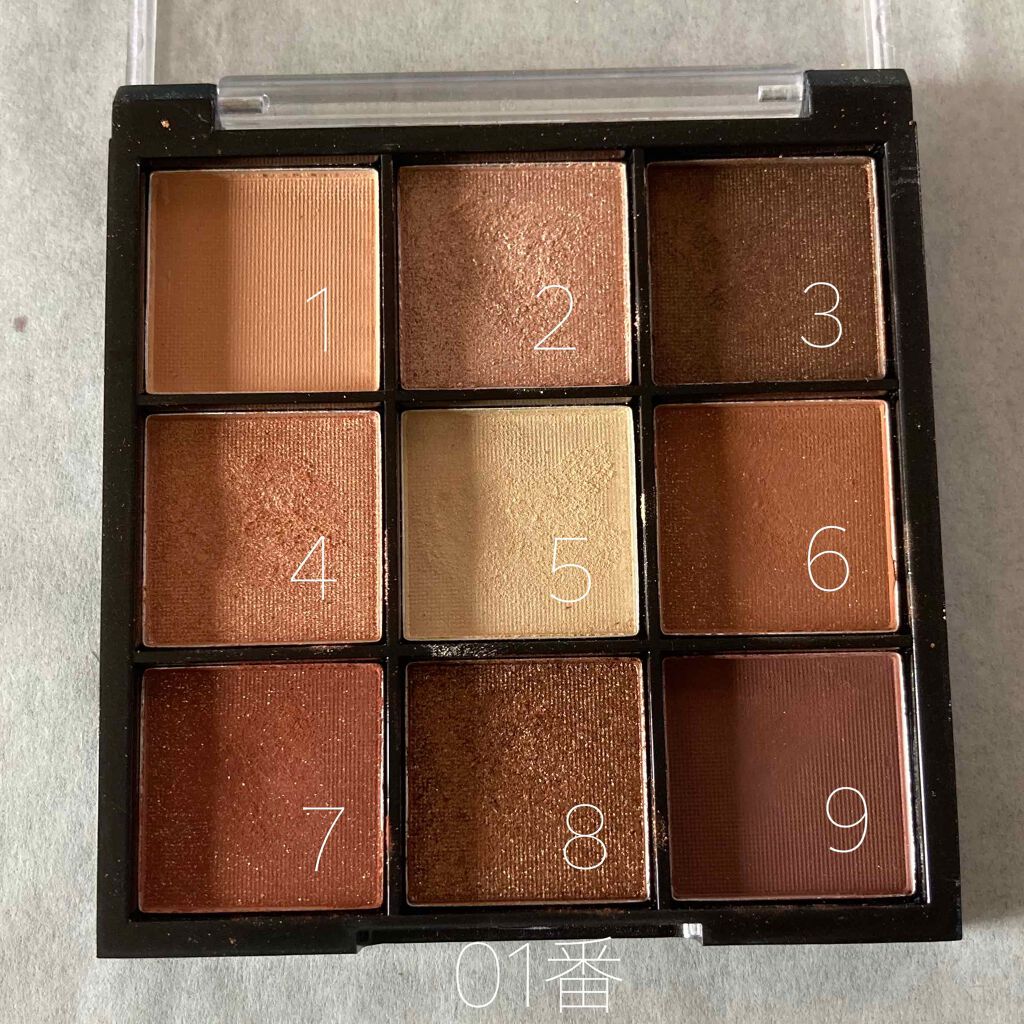 UR GLAM BLOOMING EYE COLOR PALETTE/U R GLAM/アイシャドウパレットを使ったクチコミ(2枚目)