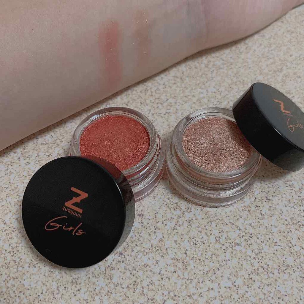 ムースアイシャドウ/ZUQUUUN GIRLS/ジェル・クリームアイシャドウを使ったクチコミ(2枚目)