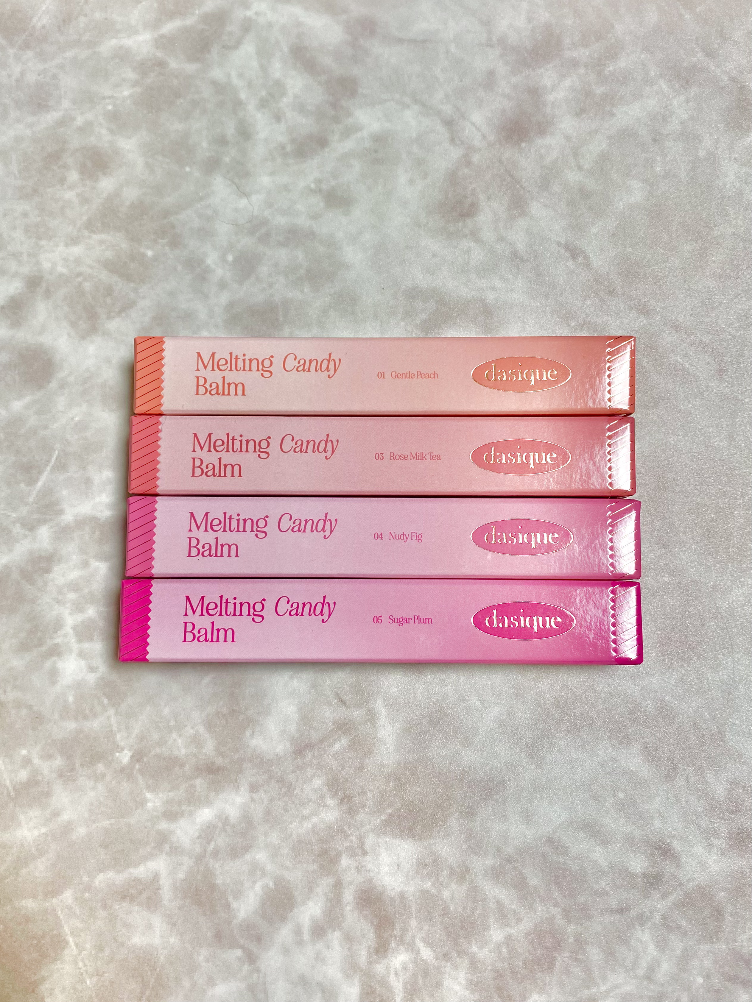 メルティングキャンディーバーム/dasique/口紅を使ったクチコミ（3枚目）