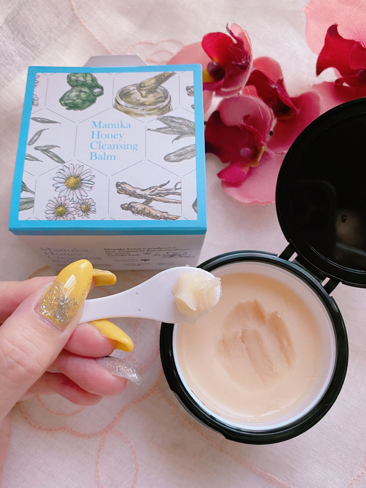 マヌカハニー クレンジングバーム/アピセラピーコスメティクス/クレンジングバームを使ったクチコミ（2枚目）
