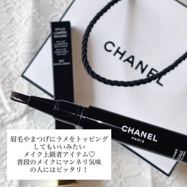 スティロ ルミエール ルガール/CHANEL/リキッドアイシャドウを使ったクチコミ（7枚目）