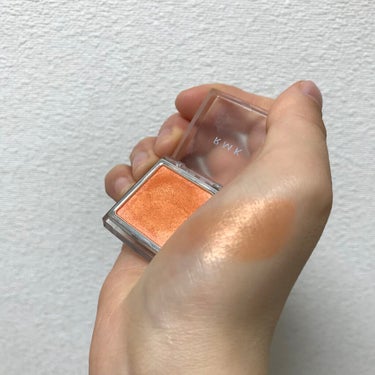 RMK インジーニアス パウダーアイズ Nのクチコミ「RMK
インジーニアス パウダーアイズ N
オレンジ10

最近本当に毎日使ってるお気に入りア.....」（3枚目）