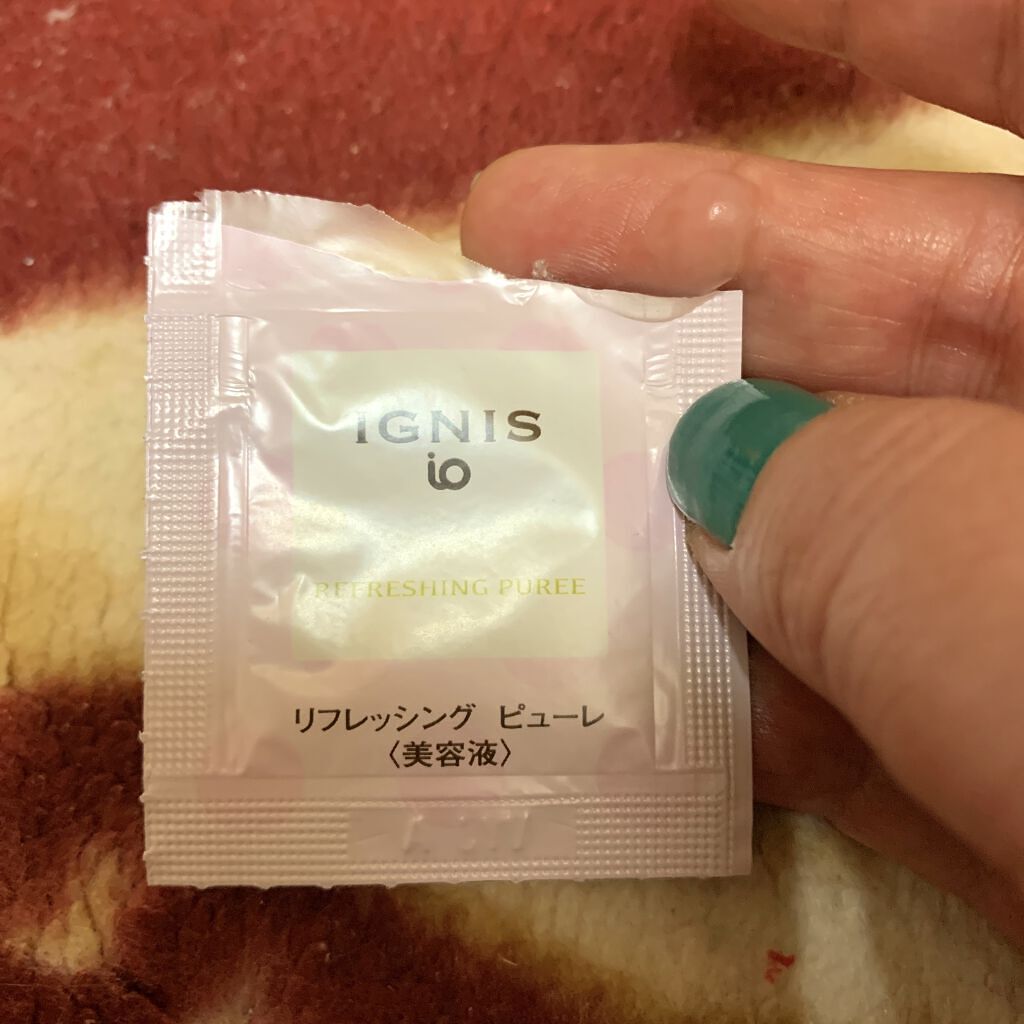 イグニス イオ リフレッシング ピューレ/IGNIS/美容液を使ったクチコミ（1枚目）