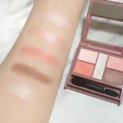 パーフェクトスタイリストアイズ/キャンメイク/アイシャドウパレットを使ったクチコミ(2枚目)