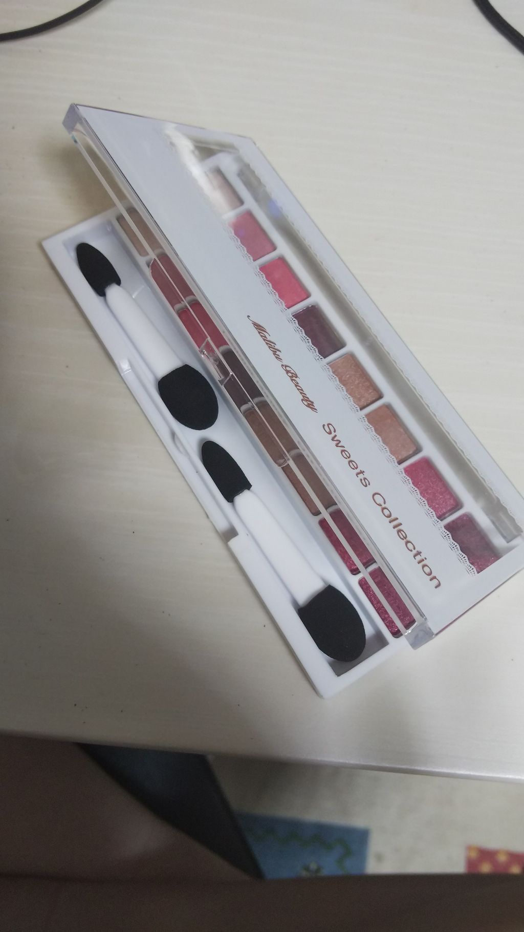 スイーツコレクション/マリブビューティー/アイシャドウパレットを使ったクチコミ（2枚目）