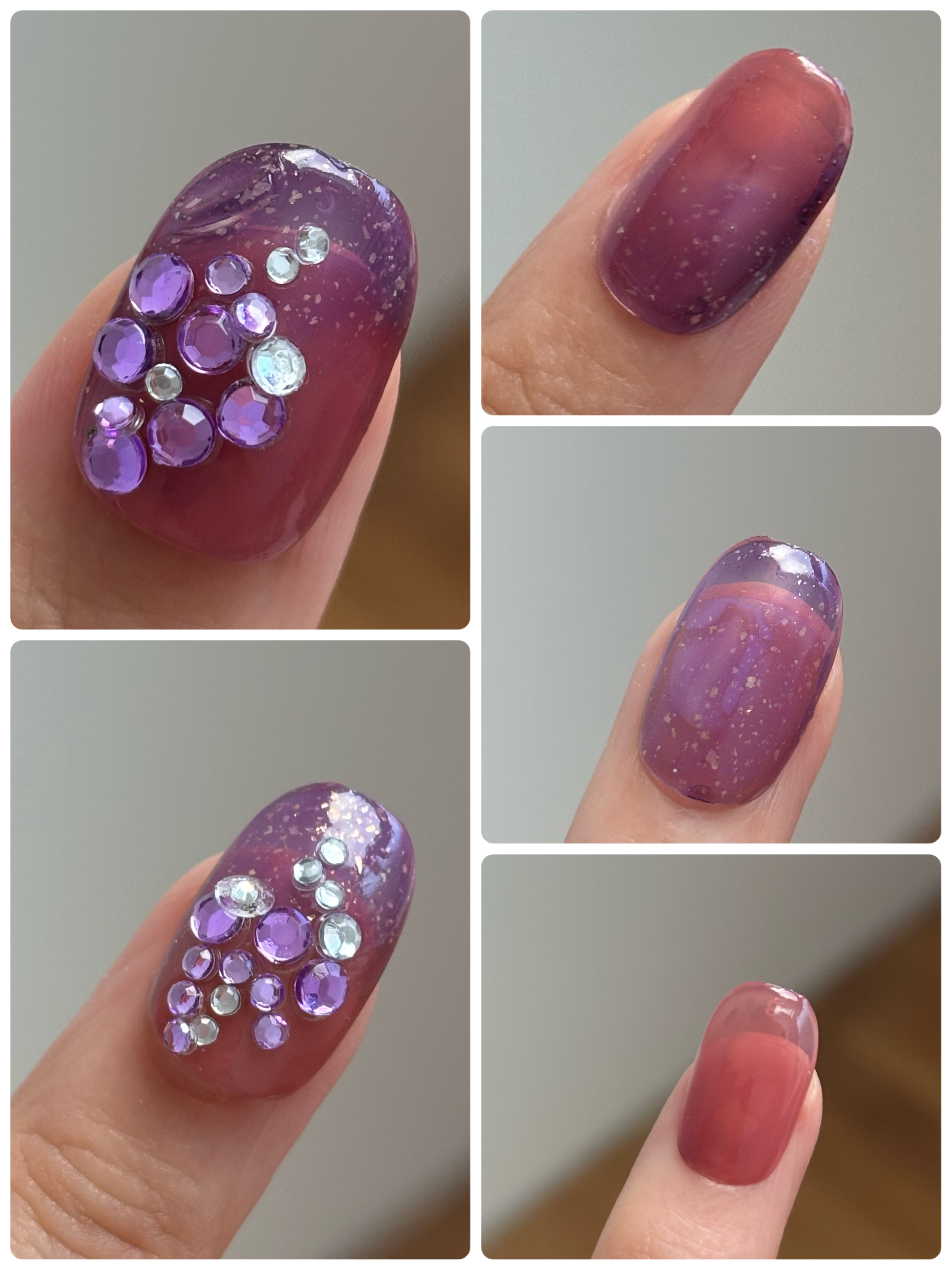 ムードペブルネイル/rom&nd/マニキュアを使ったクチコミ（3枚目）