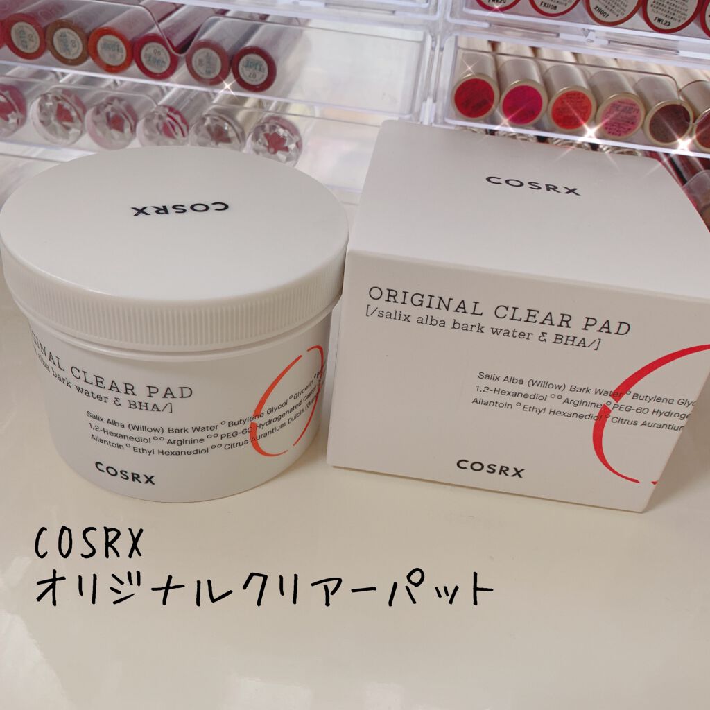 ワンステップオリジナルクリアパッド/COSRX/トナーパッドを使ったクチコミ（1枚目）