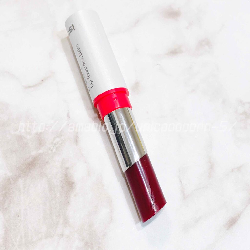 リップトリートメントバーム ピュアレッド/ISOI/リップバームを使ったクチコミ(3枚目)