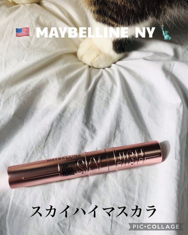  🇺🇸 MAYBELLINE  NY 🗽


　　　『 スカイハイ マスカラ 』
　　　　　　　　　　　　　　　　　　
　　　　　　　　　　　　　　　　　01 ブラック




塗った瞬間「ファッ(　ﾟ