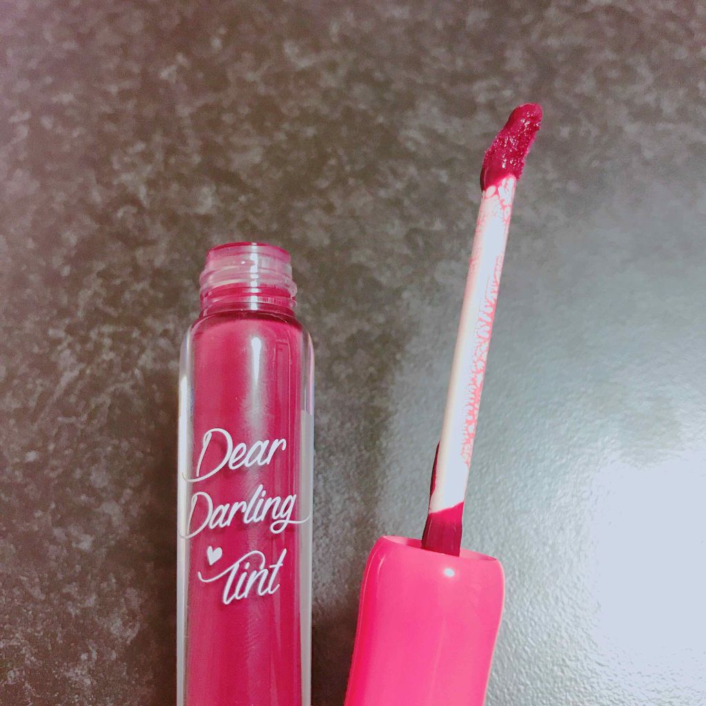 ディアダーリン ウォータージェルティント/ETUDE/リップティントを使ったクチコミ(2枚目)