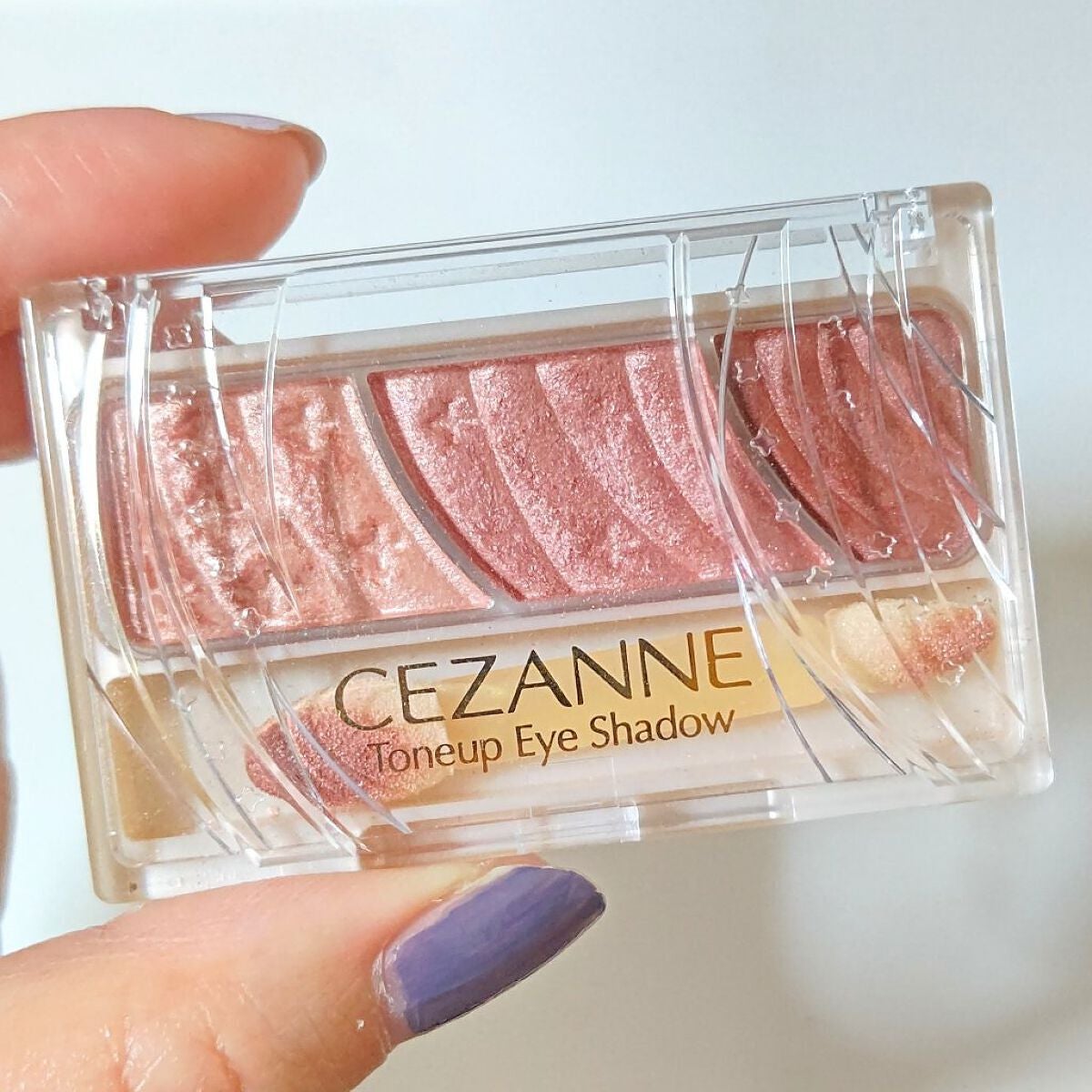 トーンアップアイシャドウ/CEZANNE/アイシャドウパレットを使ったクチコミ(6枚目)