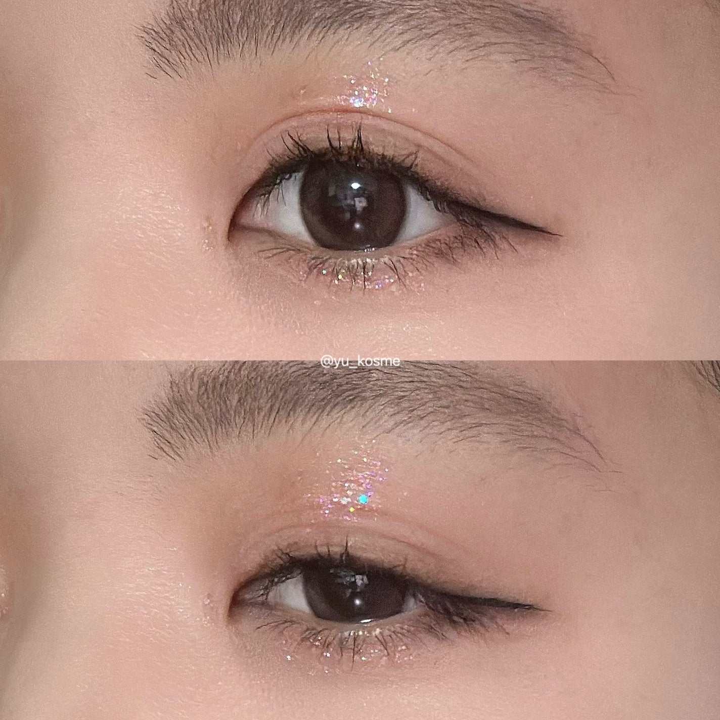 パラダイス シャイン アイ シークイン/DEAR DAHLIA/リキッドアイシャドウを使ったクチコミ(8枚目)