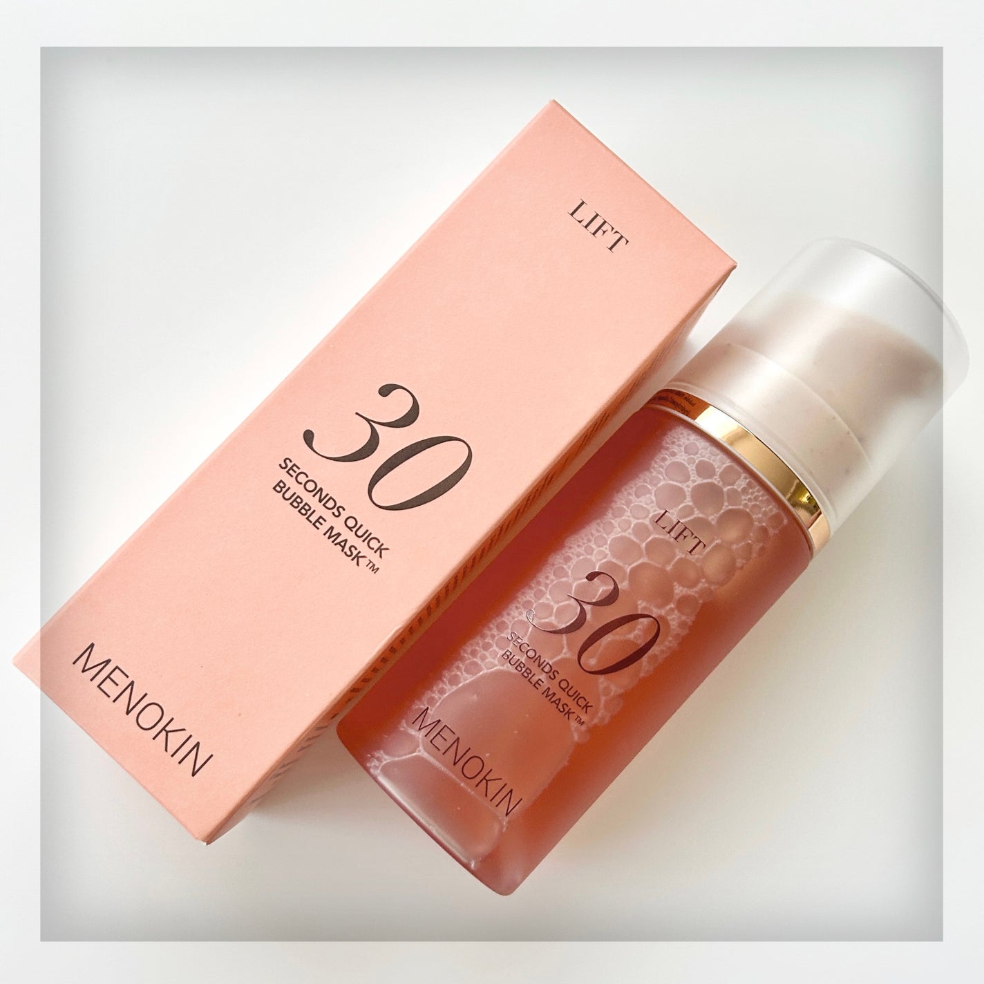 30秒クイックバブルマスク95ml リフト/MENOKIN/シートマスク・パックを使ったクチコミ(1枚目)