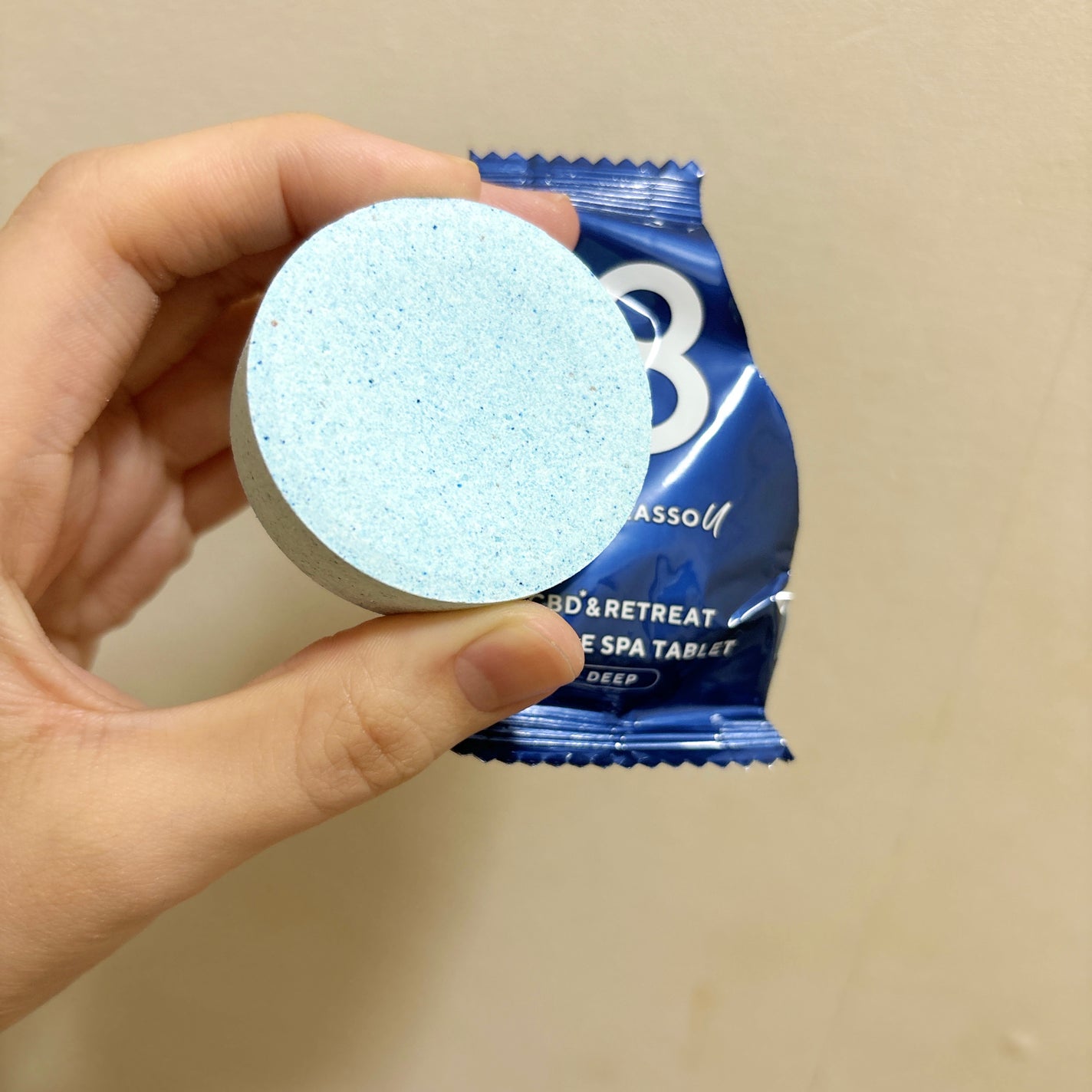 エイトザタラソ ユー CBD&リトリート バブルスパ タブレット入浴料 ディープ/エイトザタラソ/炭酸系入浴剤を使ったクチコミ(3枚目)