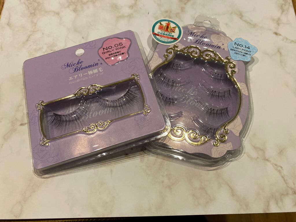 ミッシュブルーミン 3Dアイラッシュライン No.14 レディポイント/ミッシュブルーミン/つけまつげを使ったクチコミ（1枚目）