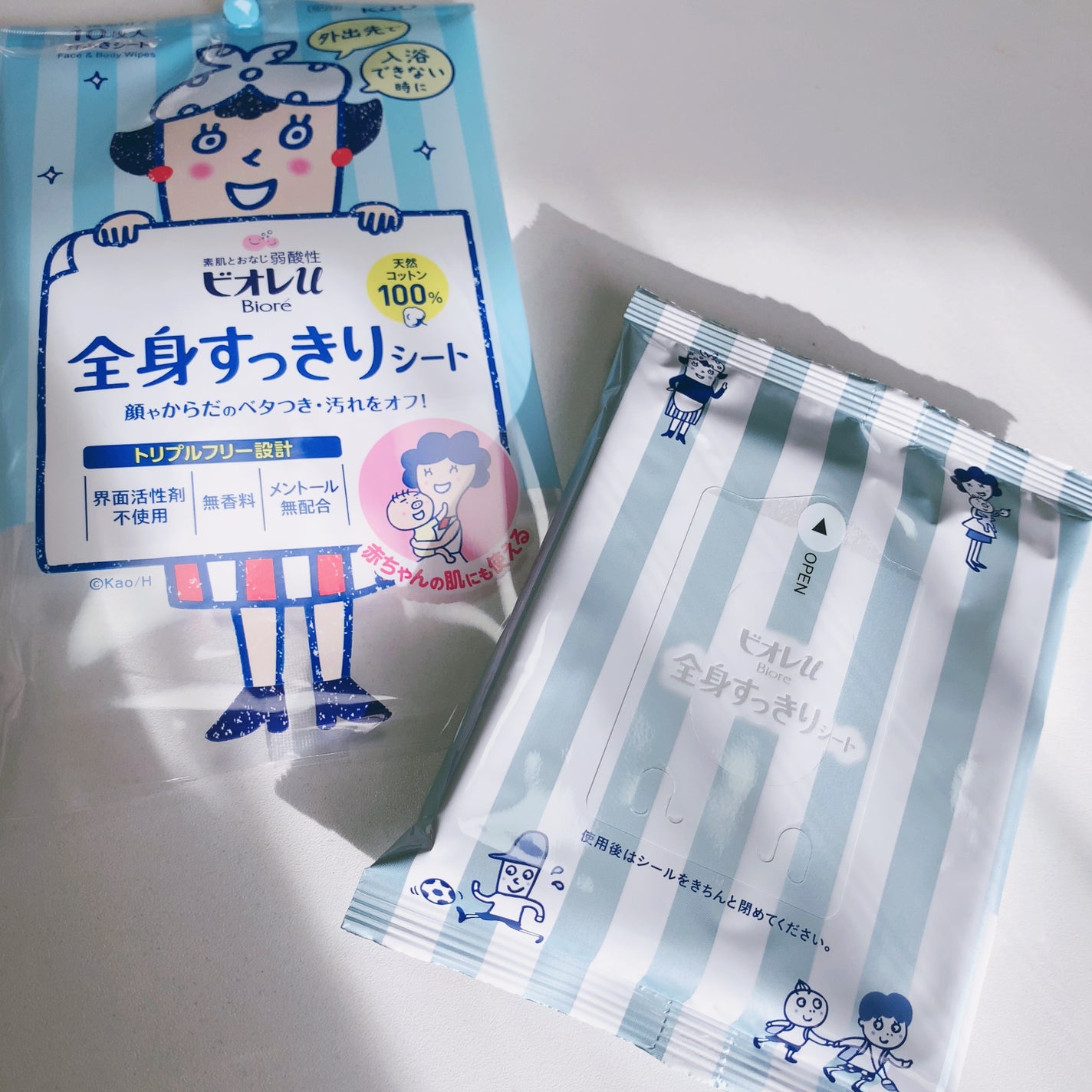 全身すっきりシート/ビオレu/ボディシートを使ったクチコミ(1枚目)