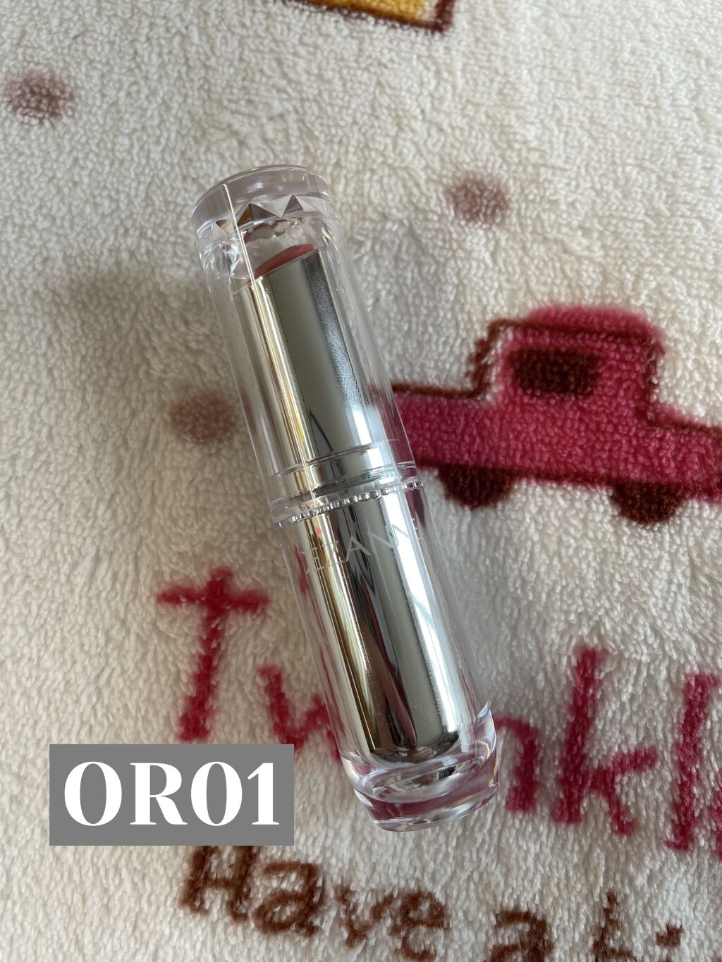 ラスティンググロスリップ/CEZANNE/口紅を使ったクチコミ（2枚目）