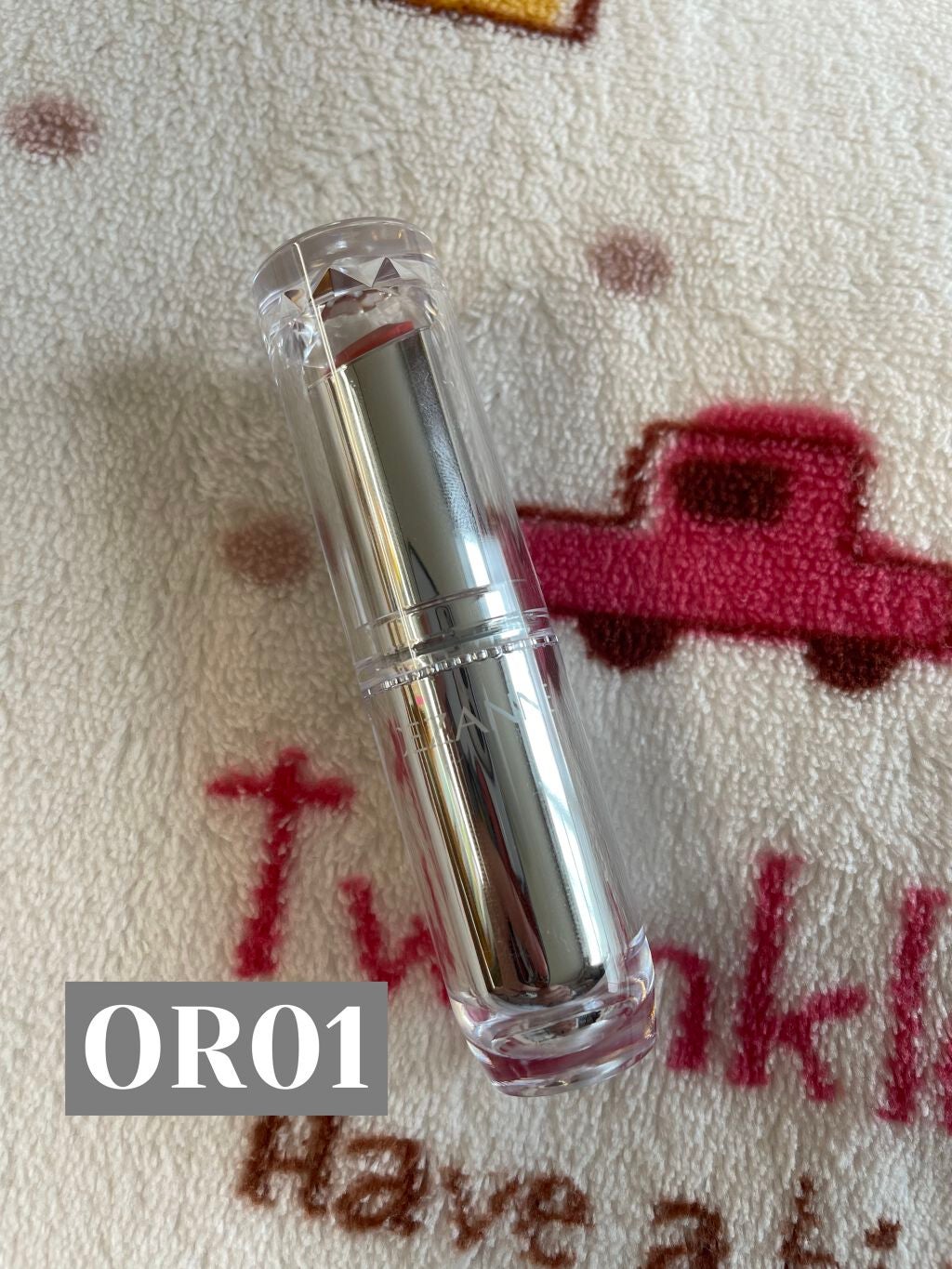 ラスティンググロスリップ/CEZANNE/口紅を使ったクチコミ(2枚目)