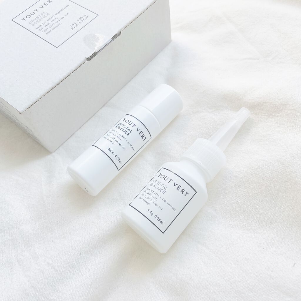 クリスタルエッセンス/TOUT VERT/美容液を使ったクチコミ（1枚目）