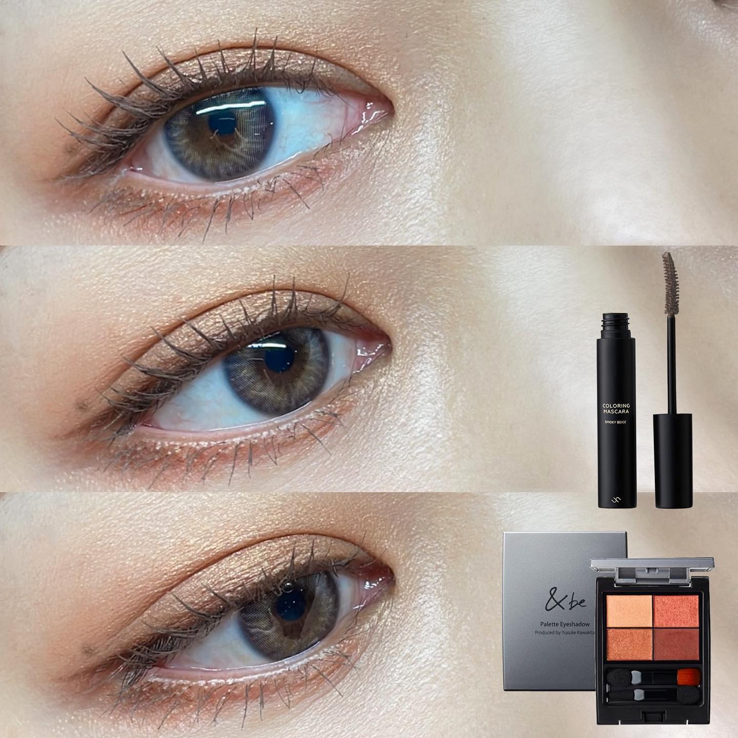 パレットアイシャドウ/＆be/アイシャドウパレットを使ったクチコミ（1枚目）