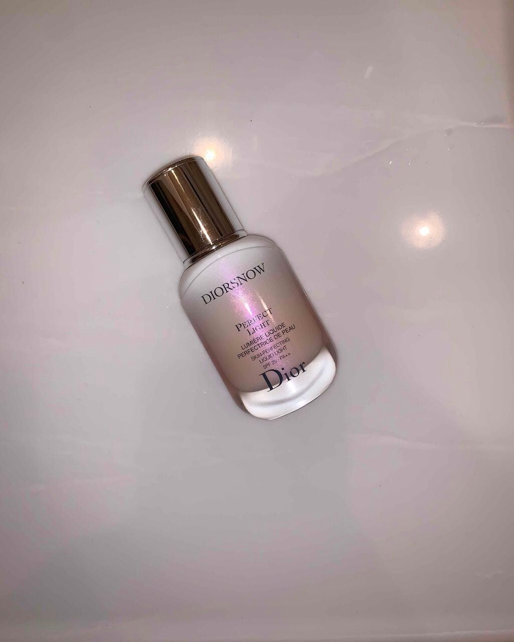 スノー パーフェクト ライト SPF25 - PA++/Dior/化粧下地を使ったクチコミ(1枚目)