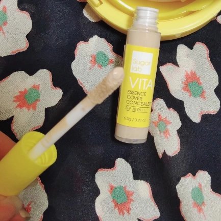 ビタエッセンスカバークッション/Sugar Lab/クッションファンデーションを使ったクチコミ（3枚目）