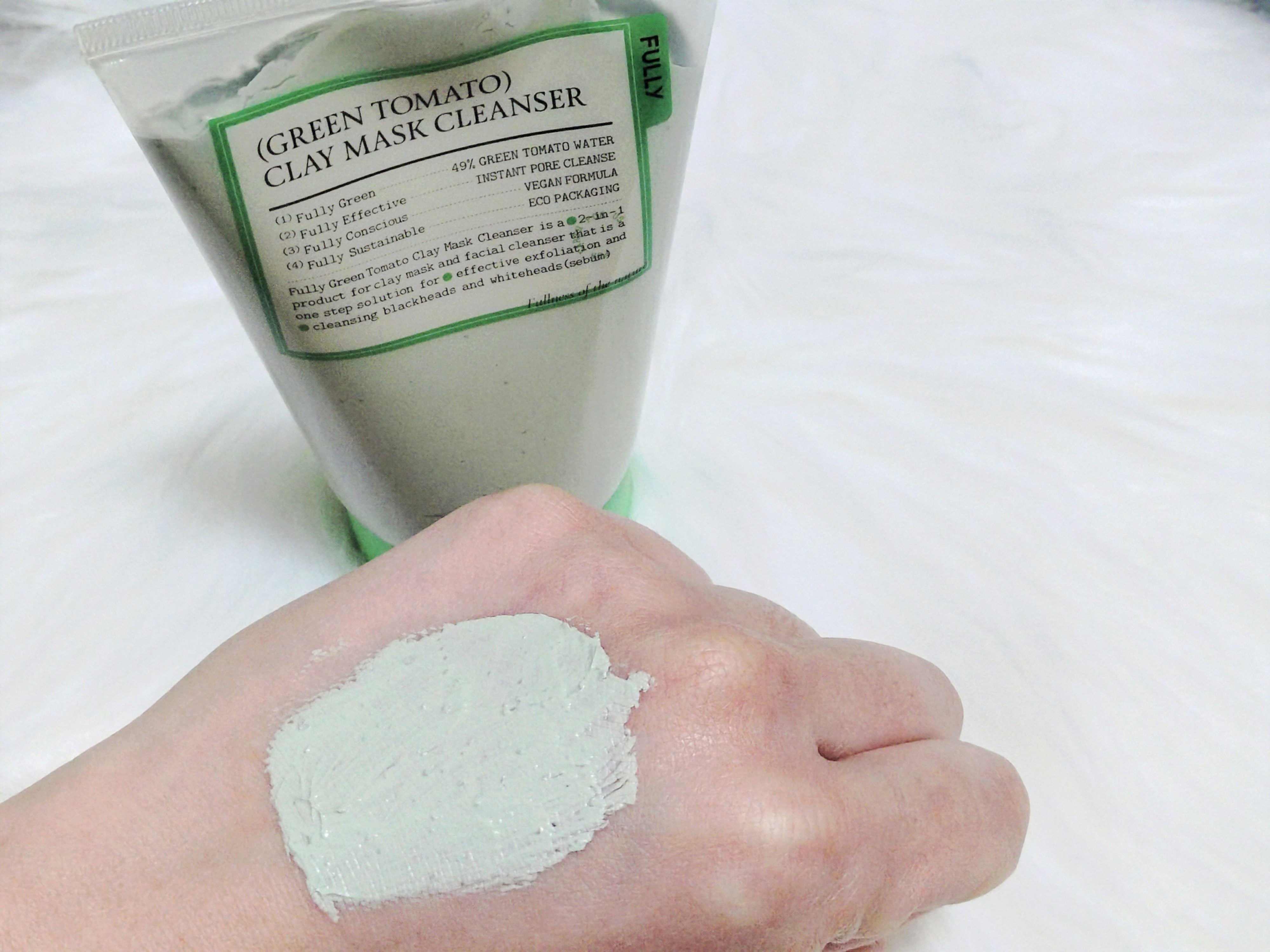 グリーントマトクレイマスククレンザー/FULLY/洗い流すパック・マスクを使ったクチコミ（2枚目）