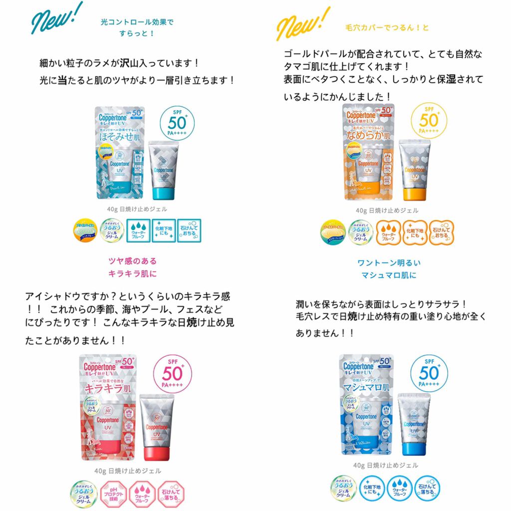 コパトーン キレイ魅せUV キラキラ肌/コパトーン/日焼け止めクリームを使ったクチコミ(2枚目)