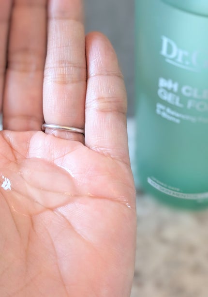 弱酸性クレンジングジェルフォーム/Dr.G/洗顔フォームを使ったクチコミ(3枚目)