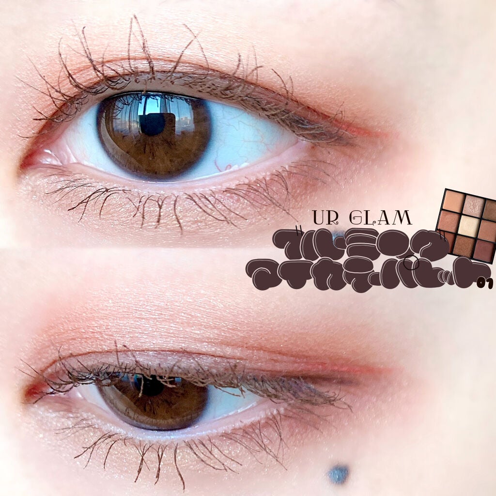 UR GLAM BLOOMING EYE COLOR PALETTE/U R GLAM/アイシャドウパレットを使ったクチコミ(1枚目)