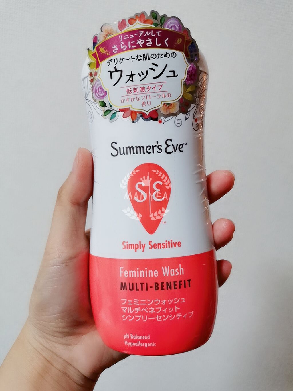 フェミニンウォッシュ マルチベネフィット シンプリーセンシティブ/Summer's Eve(サマーズイブ)/デリケートゾーンケアを使ったクチコミ（1枚目）