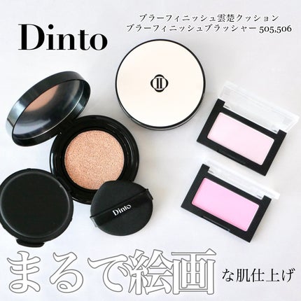ブラーフィニシュブラッシャー/Dinto/パウダーチークを使ったクチコミ(1枚目)