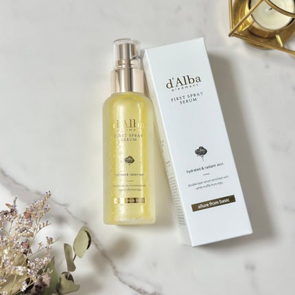 ダルバ ホワイトトリュフファーストスプレーセラム/ダルバ/ミスト状化粧水を使ったクチコミ(2枚目)