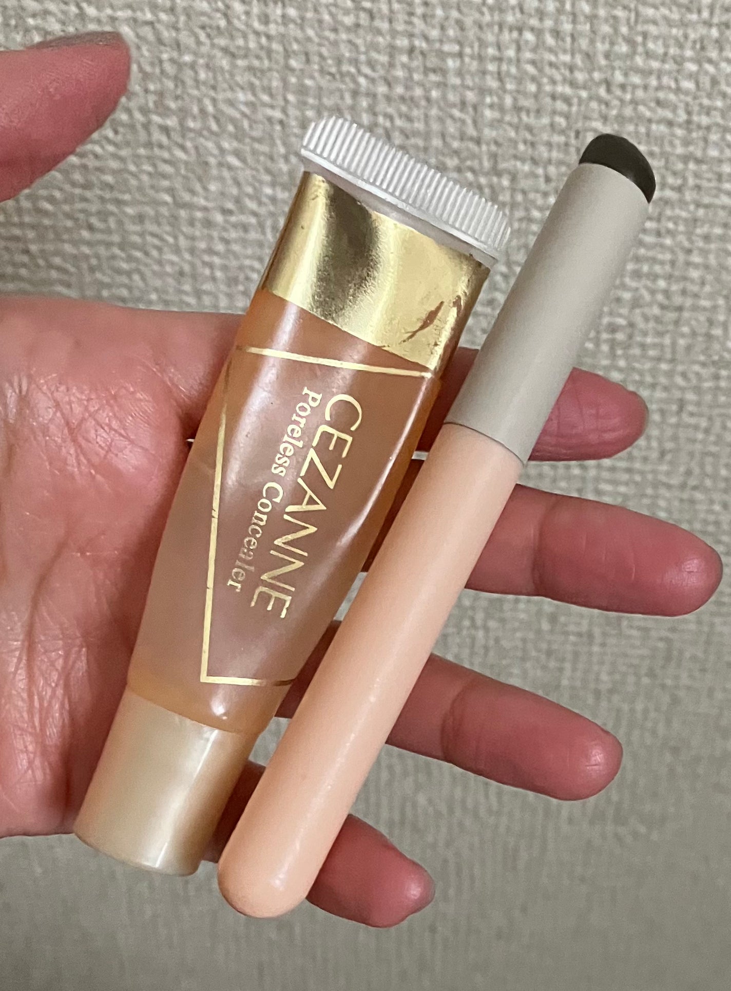 毛穴レスコンシーラー/CEZANNE/クリームコンシーラーを使ったクチコミ(1枚目)