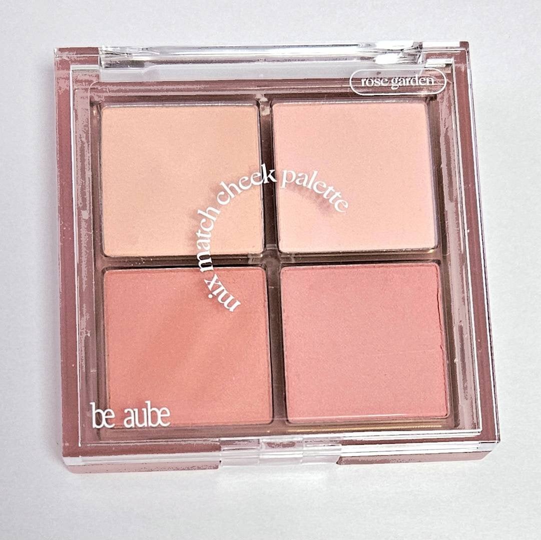 ミックスマッチチークパレット/be aube/パウダーチークを使ったクチコミ(1枚目)