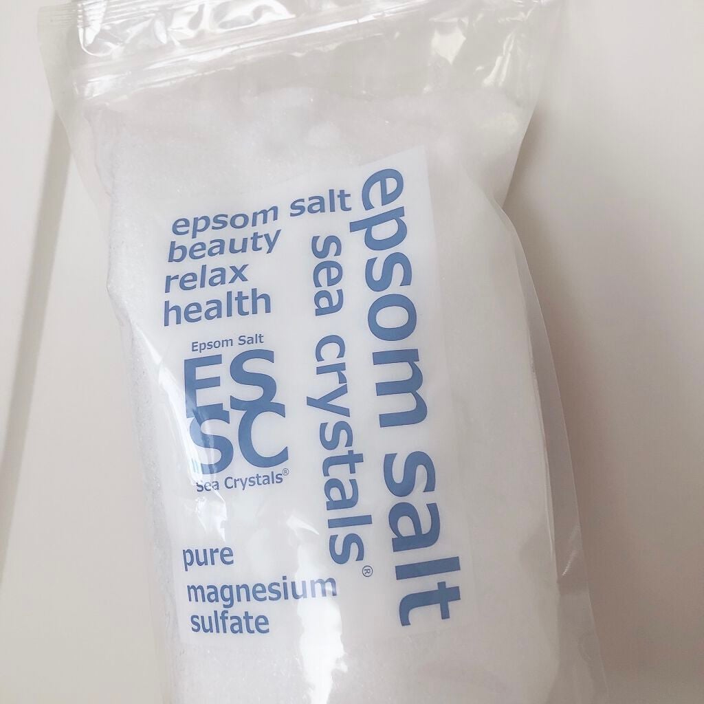 シークリスタルス エプソムソルト オリジナル/sea crystals/無機塩系入浴剤を使ったクチコミ(1枚目)