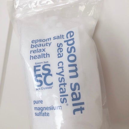 シークリスタルス エプソムソルト オリジナル/sea crystals/無機塩系入浴剤を使ったクチコミ(1枚目)