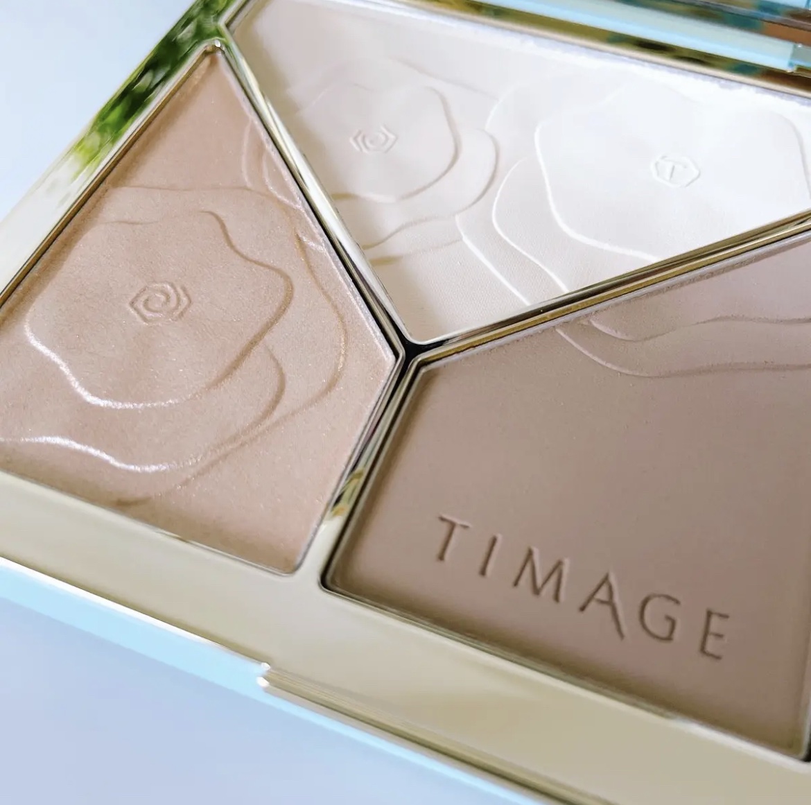 ハイライトシェーディングパレット/TIMAGE/パウダーハイライトを使ったクチコミ（2枚目）