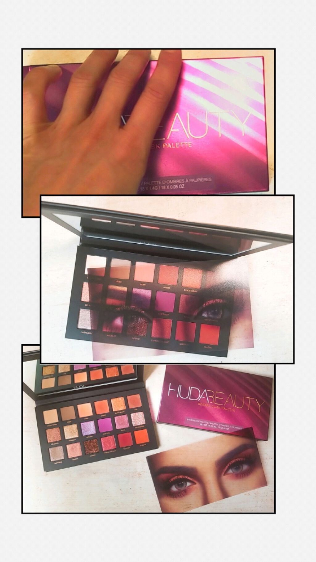 フーダビューティ デザート ダスク アイシャドウパレット/Huda Beauty/アイシャドウパレットを使ったクチコミ(1枚目)