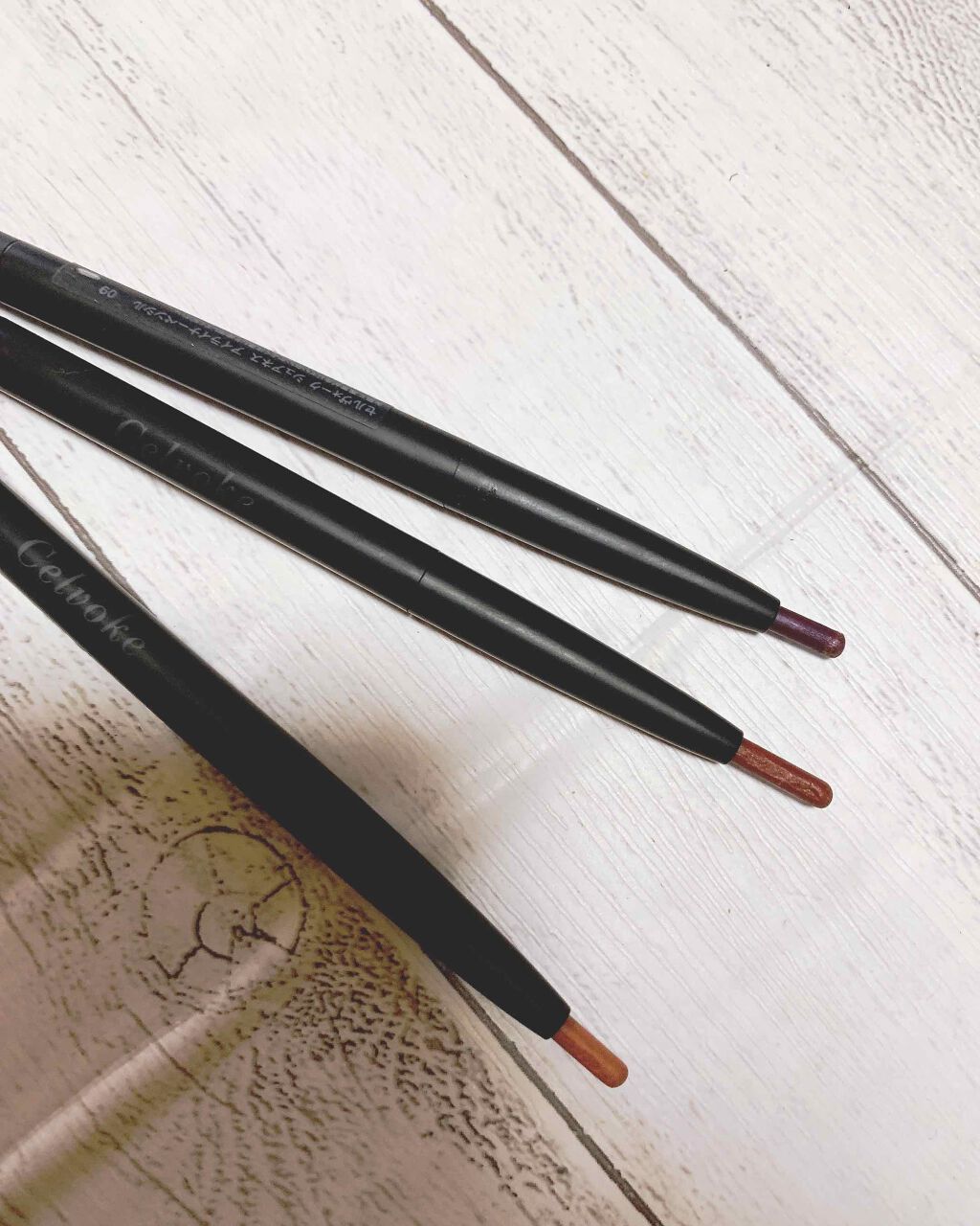 セルヴォーク シュアネス アイライナーペンシル 09 パープル/Celvoke/ペンシルアイライナーを使ったクチコミ（1枚目）