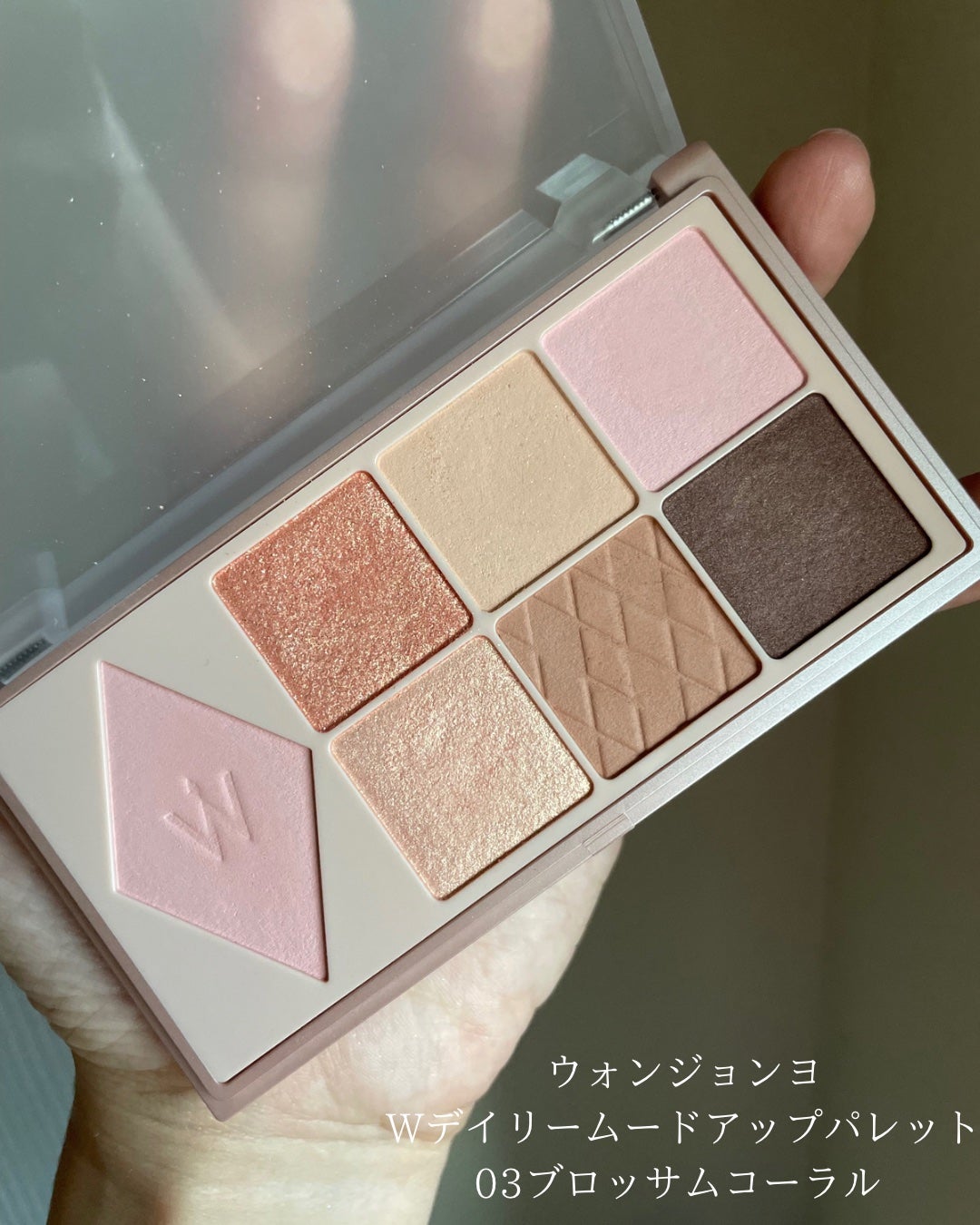 ウォンジョンヨ W デイリームードアップパレット /Wonjungyo/アイシャドウパレットを使ったクチコミ(1枚目)