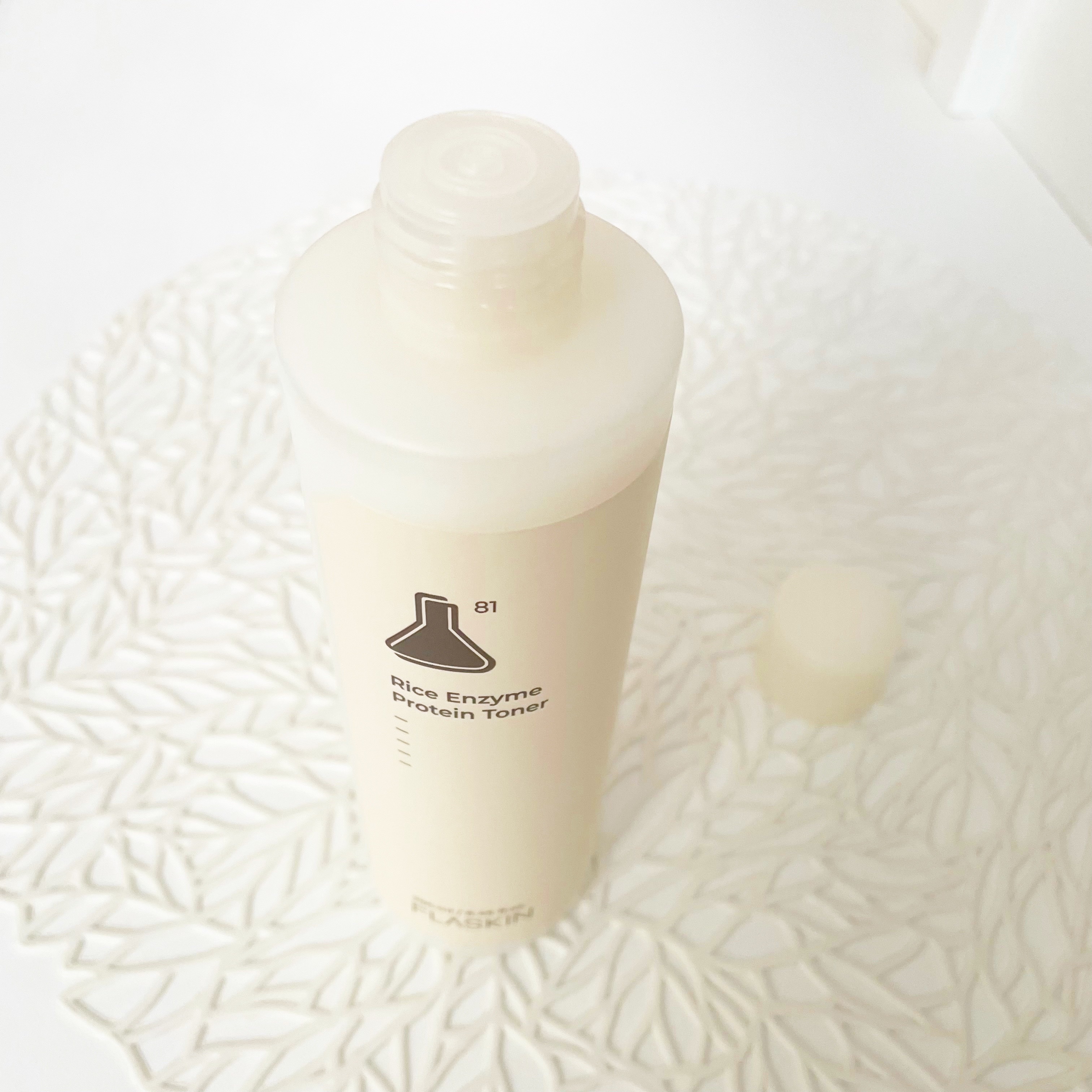 白米一番搾りタンパク質トナー/FLASKIN/化粧水を使ったクチコミ（2枚目）