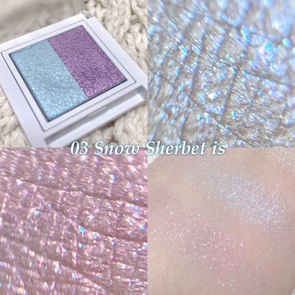 ラメシャワーシャドウ/funme+ME/ジェル・クリームアイシャドウを使ったクチコミ(4枚目)